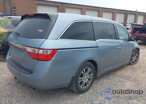 2012 Honda Odyssey Ex из США, поврежденный, VIN 5FNRL5H46CB093437